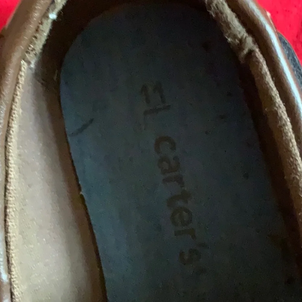 Carters boat shoes